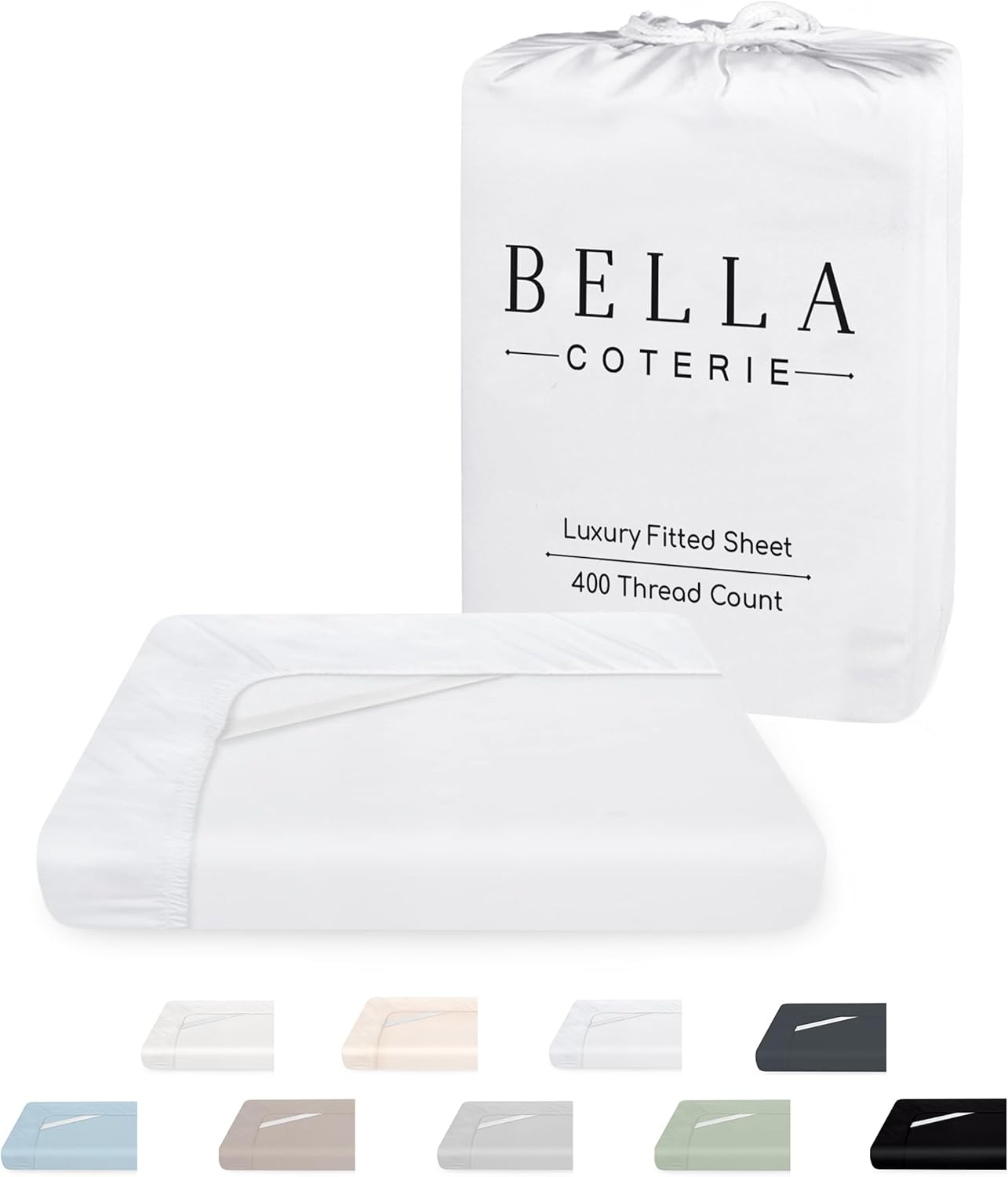 Luxury Bamboo Viscose Queen Size Fitted Sheet for Comfort