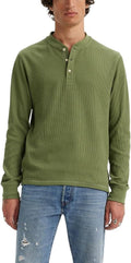 Levi's Men's Long Sleeve Thermal Henley - Warm, Classic Layer
