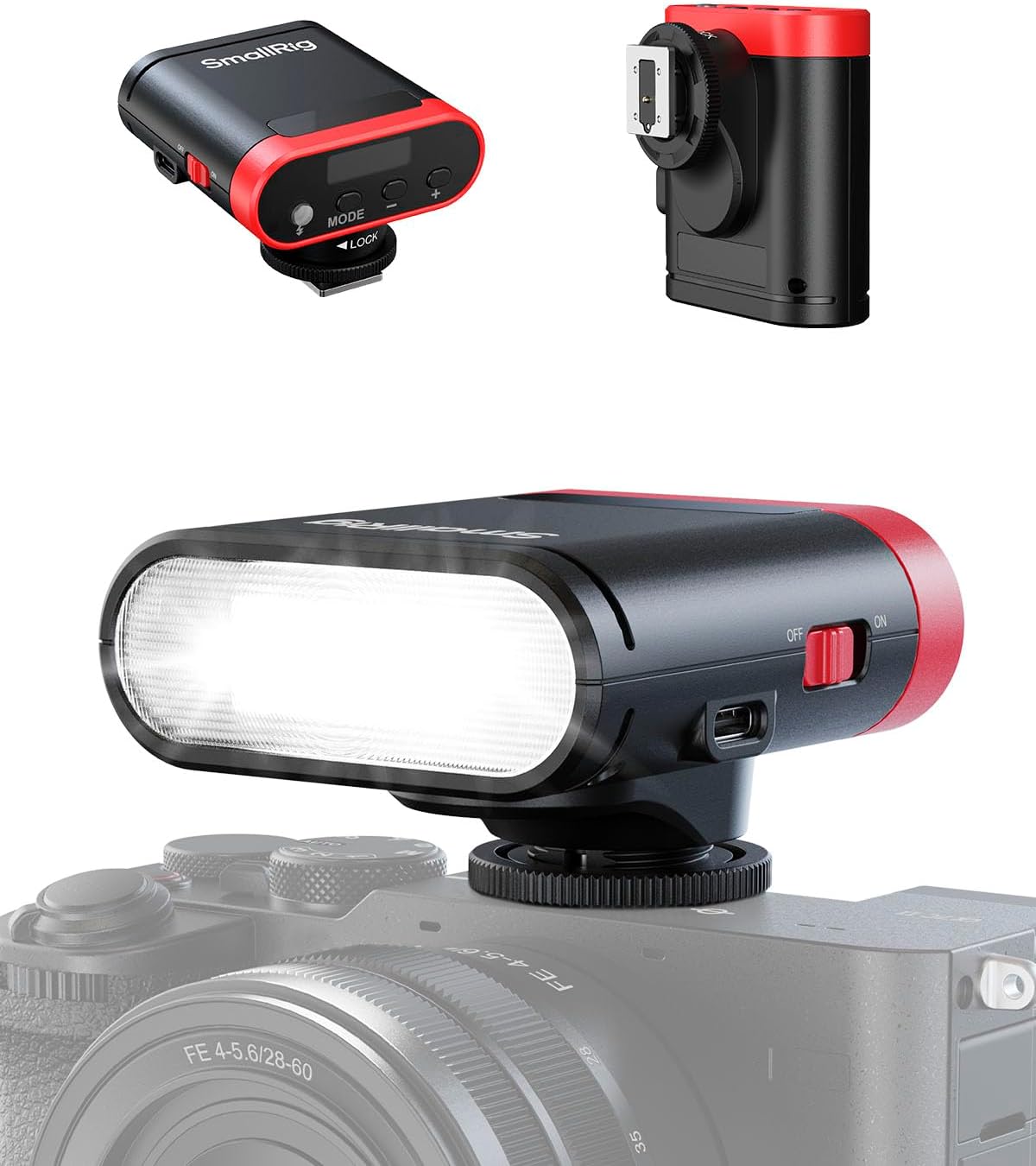SmallRig RS20 Mini Camera Flash for Canon and Sony Users