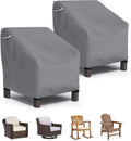 STARTWO Outdoor Chair Covers for Swivel Rocking Chairs 2 Pack