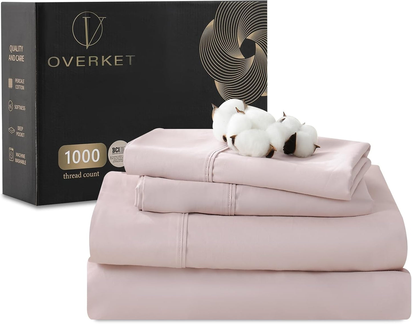 Luxurious Egyptian Cotton Sheets Full Size 1000 Thread Count