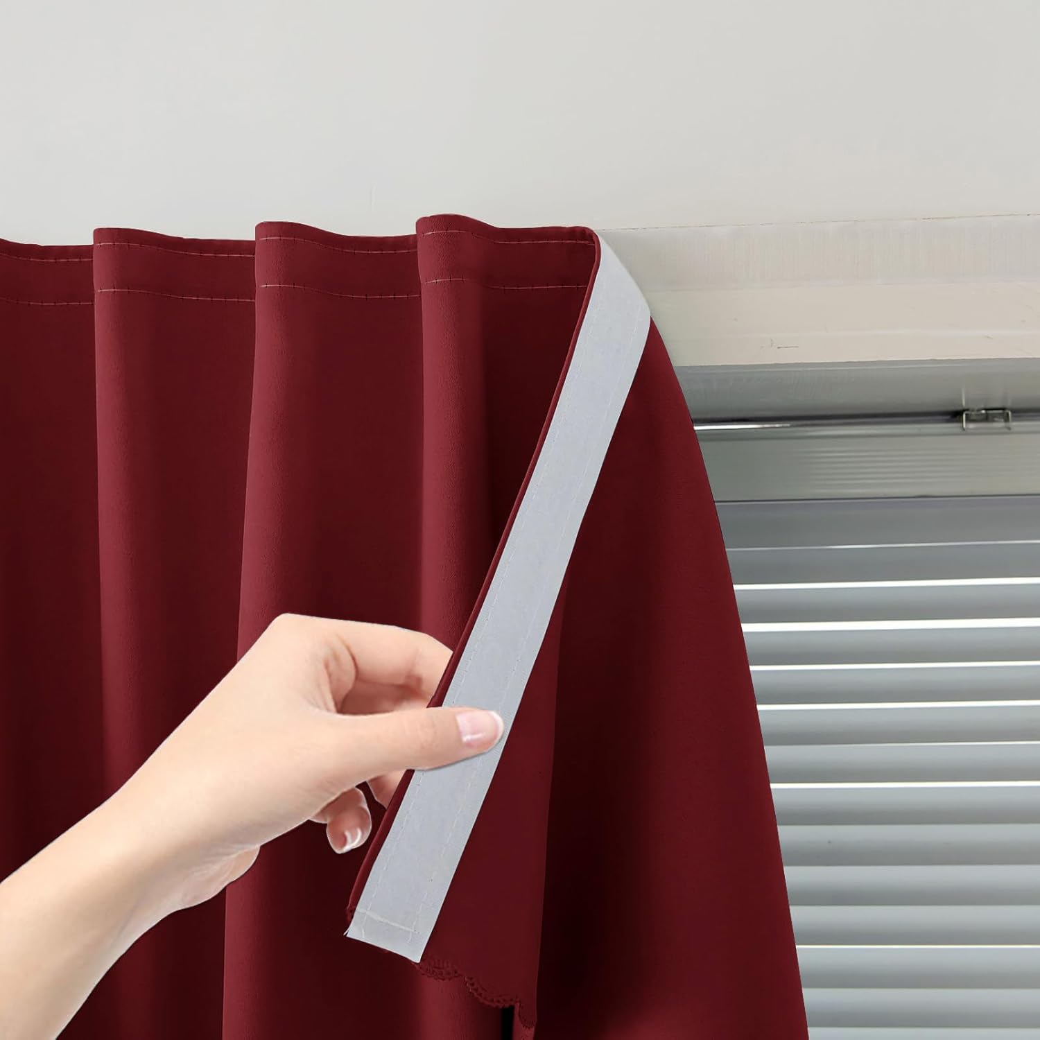 Self Adhesive Curtains for Easy Installation and Privacy Control