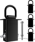 RETRUE 16200lbs Trailer Stake Pocket D Ring with Added Security Bolt