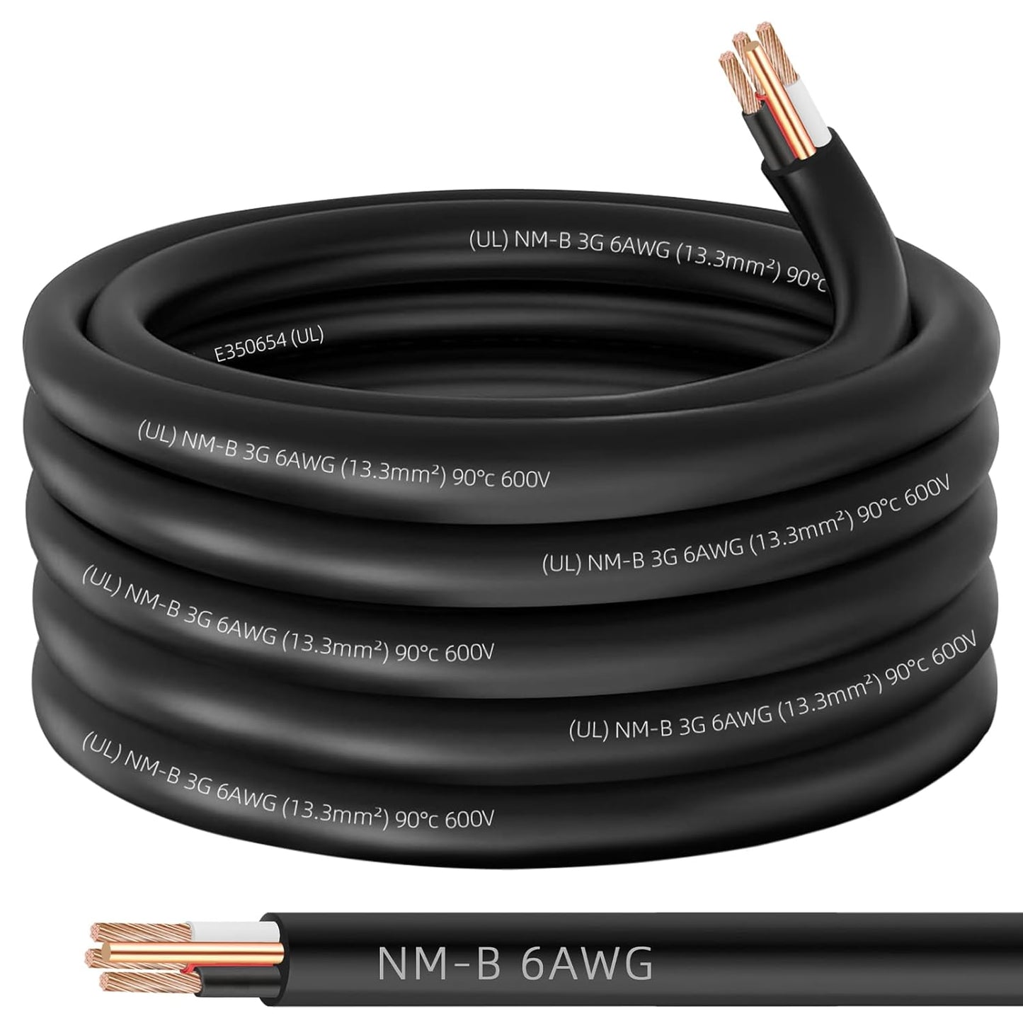 NM-B 6/3 Wire with Ground for Reliable Indoor Electrical Wiring