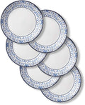 Corelle Vitrelle 9-in Salad Plates Set 6-Pack - Lightweight, Chip