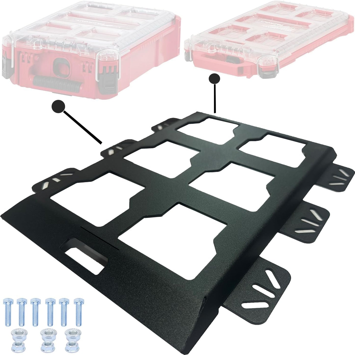 Milwaukee Packout Mounting Plate for Toolboxes and Storage