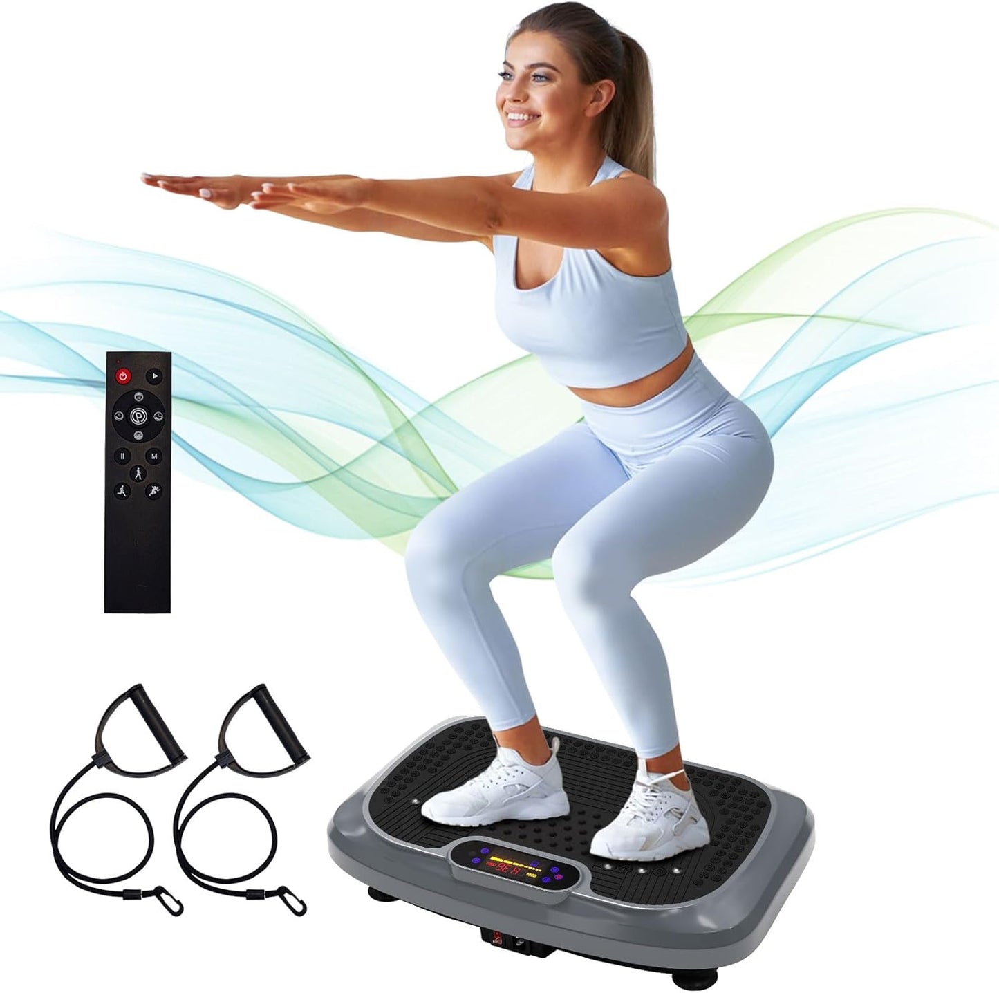 HOTWAVE Vibration Plate: Slim, Tone, Relax!