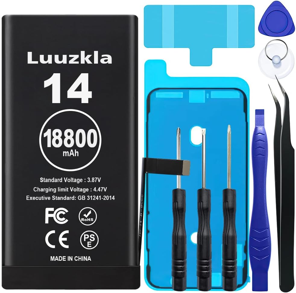 18800mAh Super Capacity Battery Compatible with iPhone 14