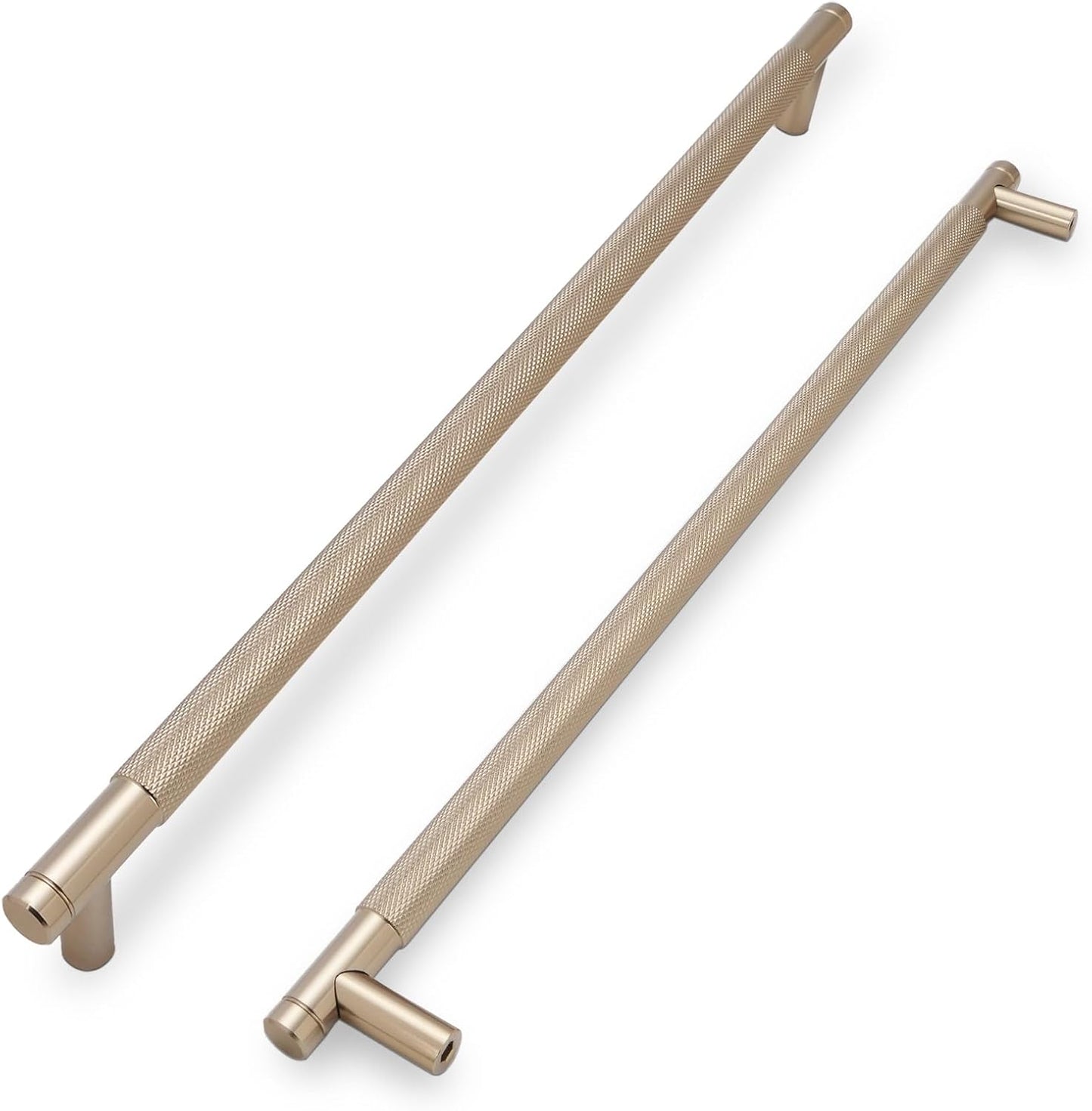 Champagne Bronze Knurled Cabinet Handles for Stylish Kitchens