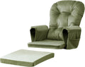 Lucky Monet Glider Rocker Replacement Cushions - Plush Velvet Set