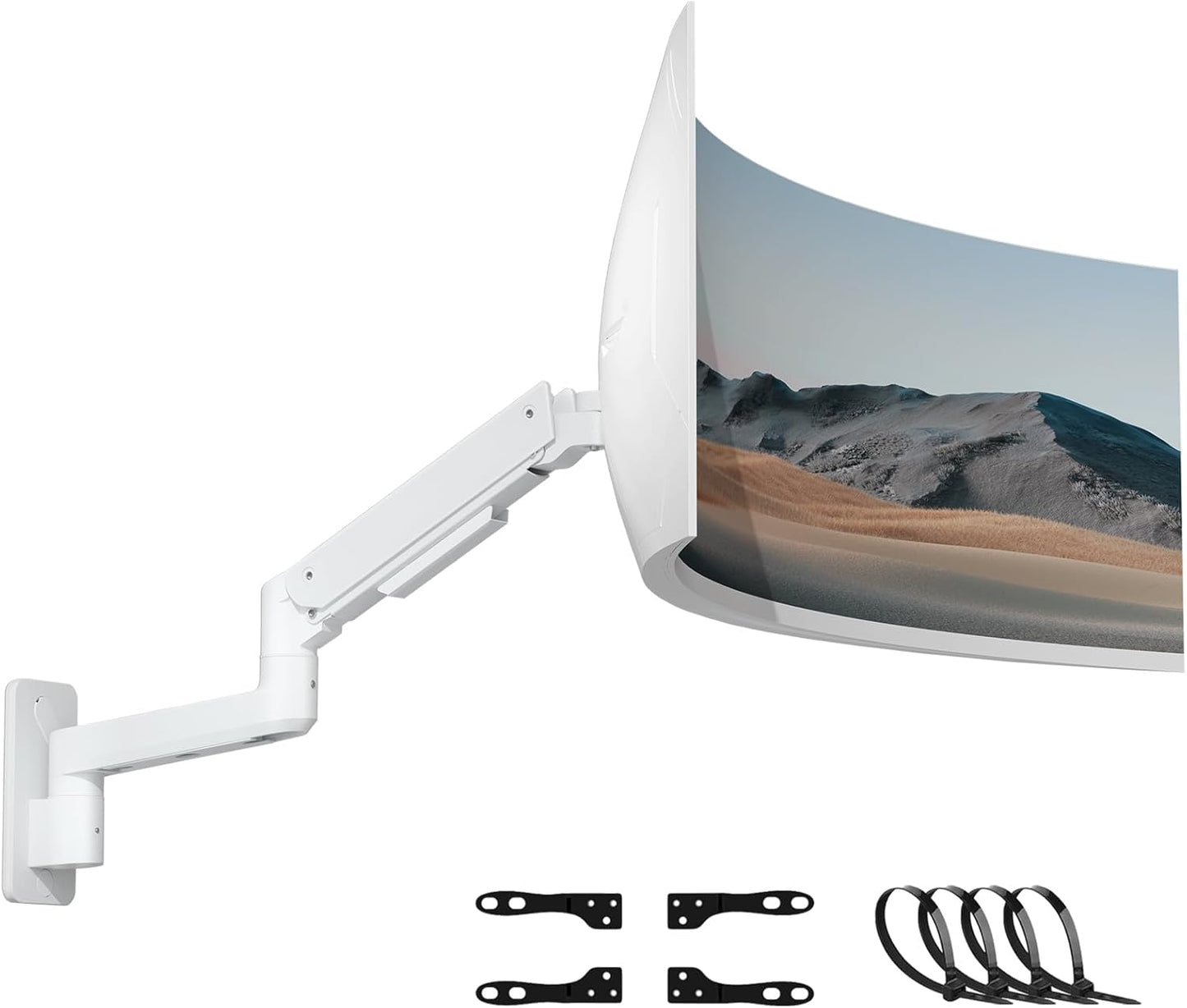 PUTORSEN Premium Ultrawide Monitor Wall Mount for 17-49 in Screens