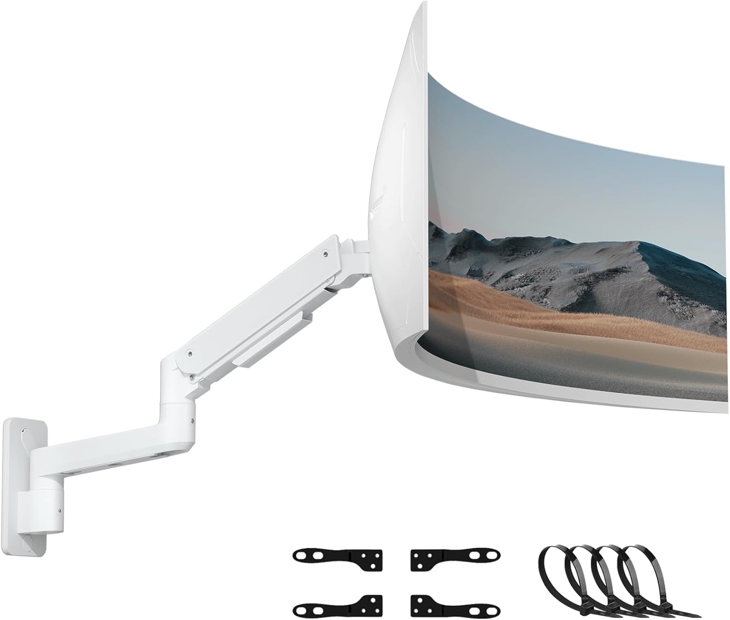 PUTORSEN Premium Ultrawide Monitor Wall Mount for 17-49 in Screens