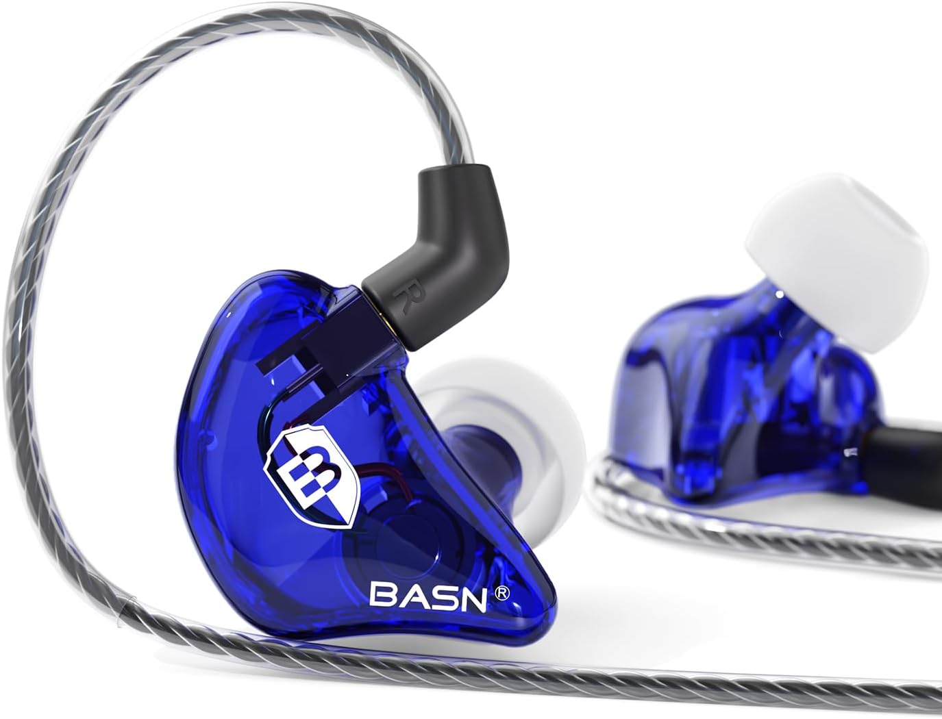 BASN Bsinger PRO in-Ear Monitors with Dual Drivers and Cables