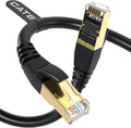 Cat8 Ethernet Cable 100 ft - High Speed 40Gbps, Shielded