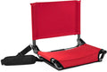 Extra Wide Stadium Seat with Back Support - Comfortable Bleacher Chair