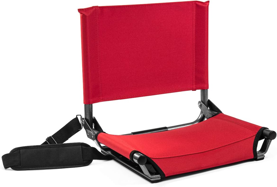 Extra Wide Stadium Seat with Back Support for Comfort