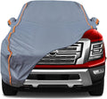 TUCAREST 6-Layers PEVA Full Car Cover Fit 230-260 in - Weather