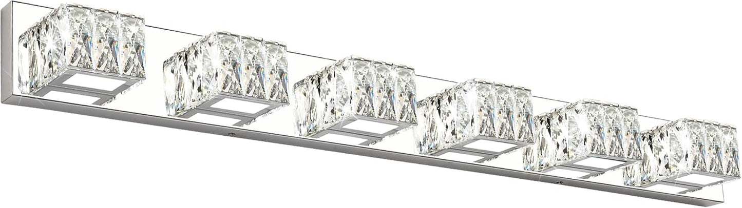 ZUZITO 6-Light Bathroom Vanity Lights for Modern Spaces