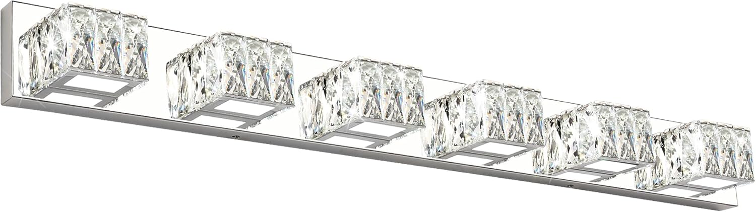 ZUZITO 6-Light Bathroom Vanity Lights for Modern Spaces