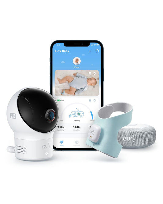 eufy Smart Baby Monitor: Track Sleep & Heart Rate