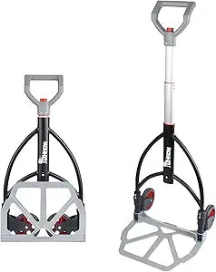 Olympia Tools 150 LB Folding Hand Truck for Travel and Office Use