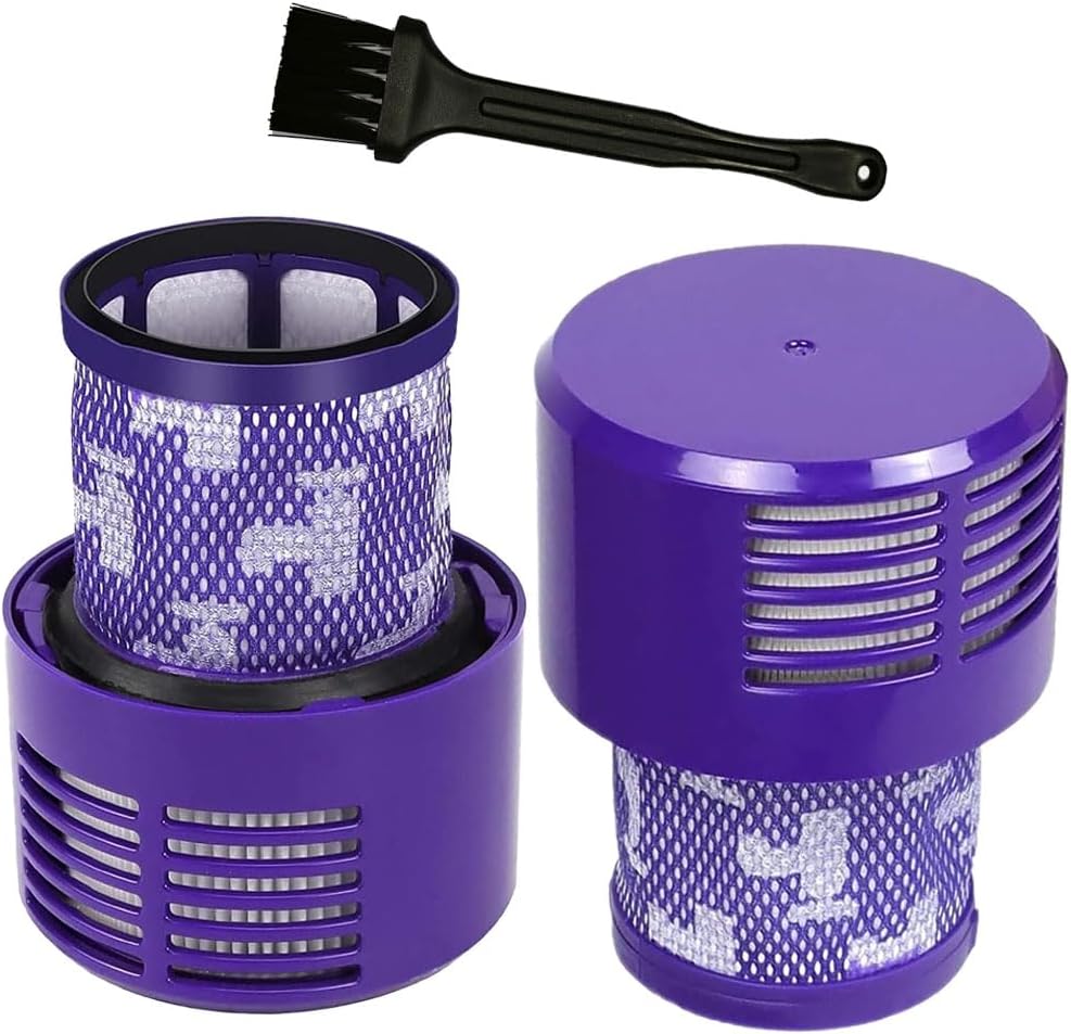 Washable HEPA V10 Filters for Dyson V10 - 2 Pack