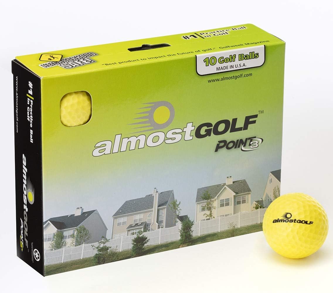 Realistic Training Foam Golf Balls | ALMOSTGOLF