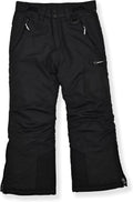 Kids Unisex Insulated Snow Ski Pants - Wind & Water Resistant
