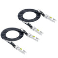 10Gtek SFP+ DAC Twinax Cable 1.5M 2-Pack - Reliable 10G Direct Attach