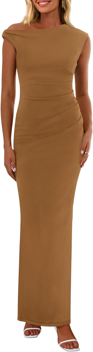 PRETTYGARDEN Women's Summer Maxi Dress for Weddings and Events