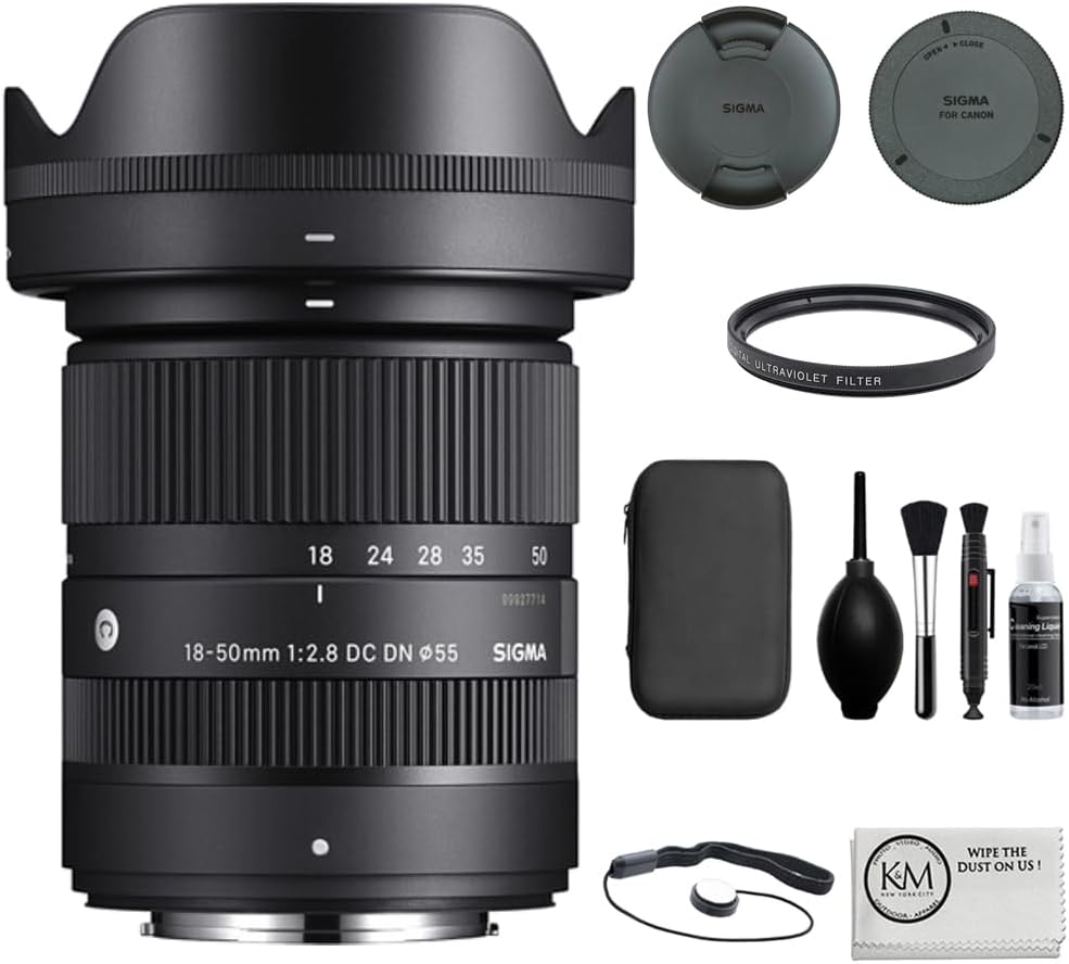 Sigma 18-50mm f/2.8 DC DN Lens for FUJIFILM X with Kit