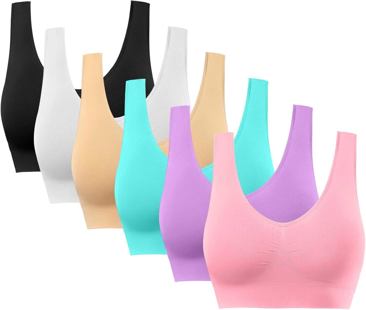 BESTENA Sports Bras for Women - Comfortable Yoga Bra with Pads
