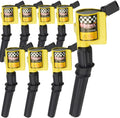 High Performance Ignition Coil 8 Pack - 15% More Energy for Ford V8