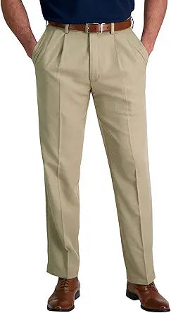 Haggar Men's Cool 18 Pro Classic Fit Pleat Front Pants Review