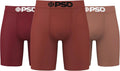 PSD Underwear Mens Boxer Briefs - Soft, Breathable Everyday Fit