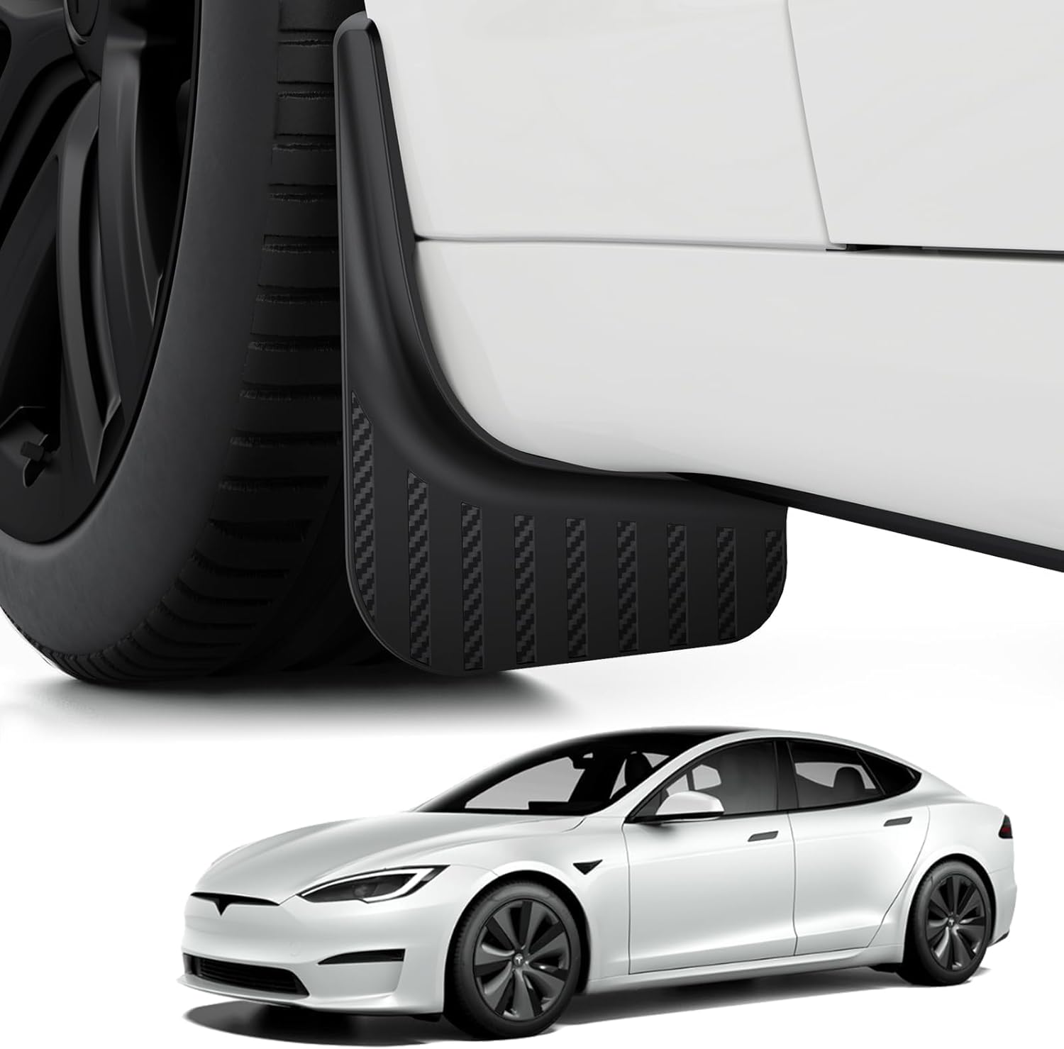 BASENOR Tesla Model S Mud Flaps for Ultimate Protection