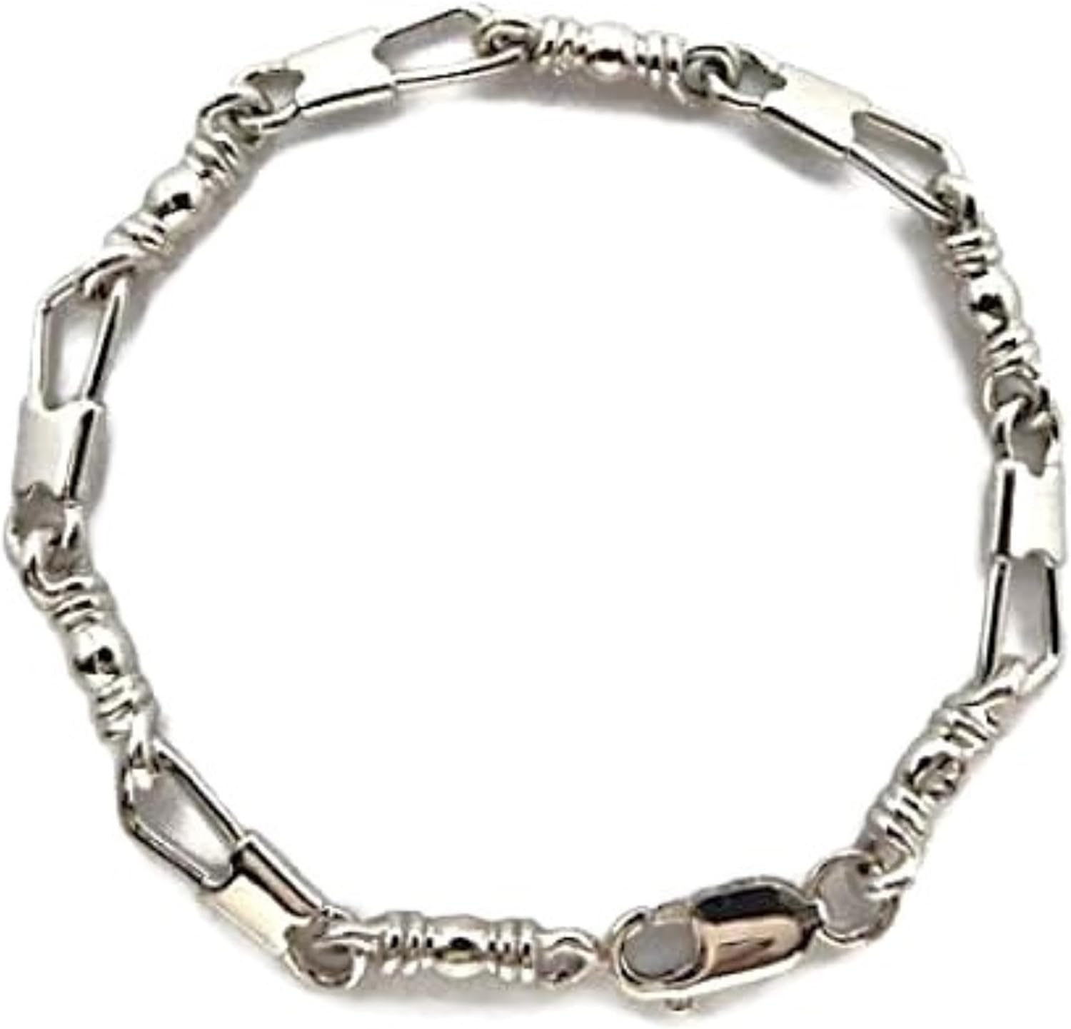ACTS Bracelet Fishers Of Men Sterling Silver Medium Link Design