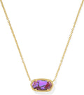 Kendra Scott Elisa Pendant Necklace 14k Gold-Plated - Colorful Icon