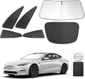 Windshield Sun Shade Custom Fit for 2023 2024 2025 Tesla Model S