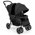 HONEY JOY Double Stroller for Newborn and Toddler Comfort