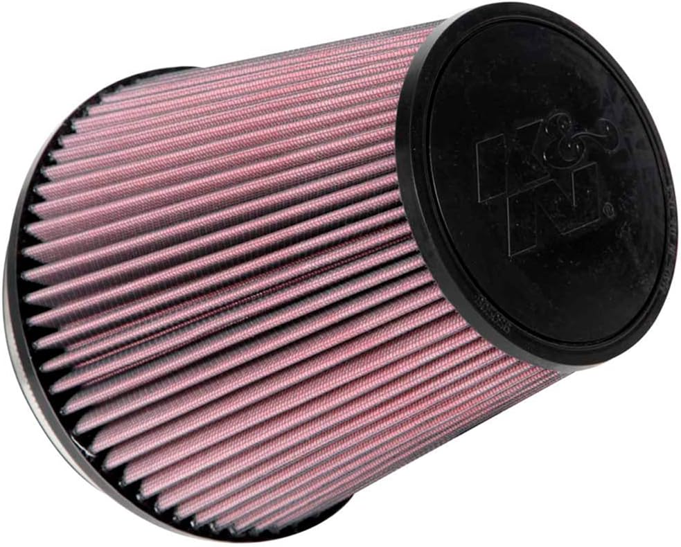 K&N High-Flow Universal Clamp-On Air Filter for Performance