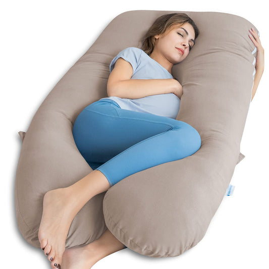 QUEEN ROSE Cooling Pregnancy Pillow for Ultimate Comfort