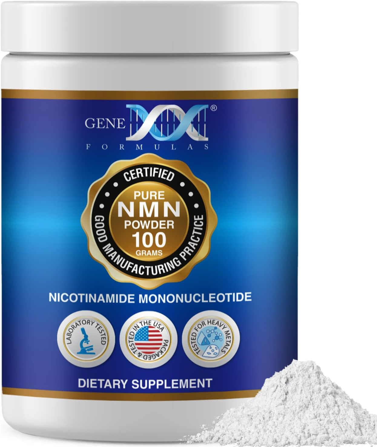 Genex Formulas Pure NMN Powder for Healthy Aging & NAD Boost