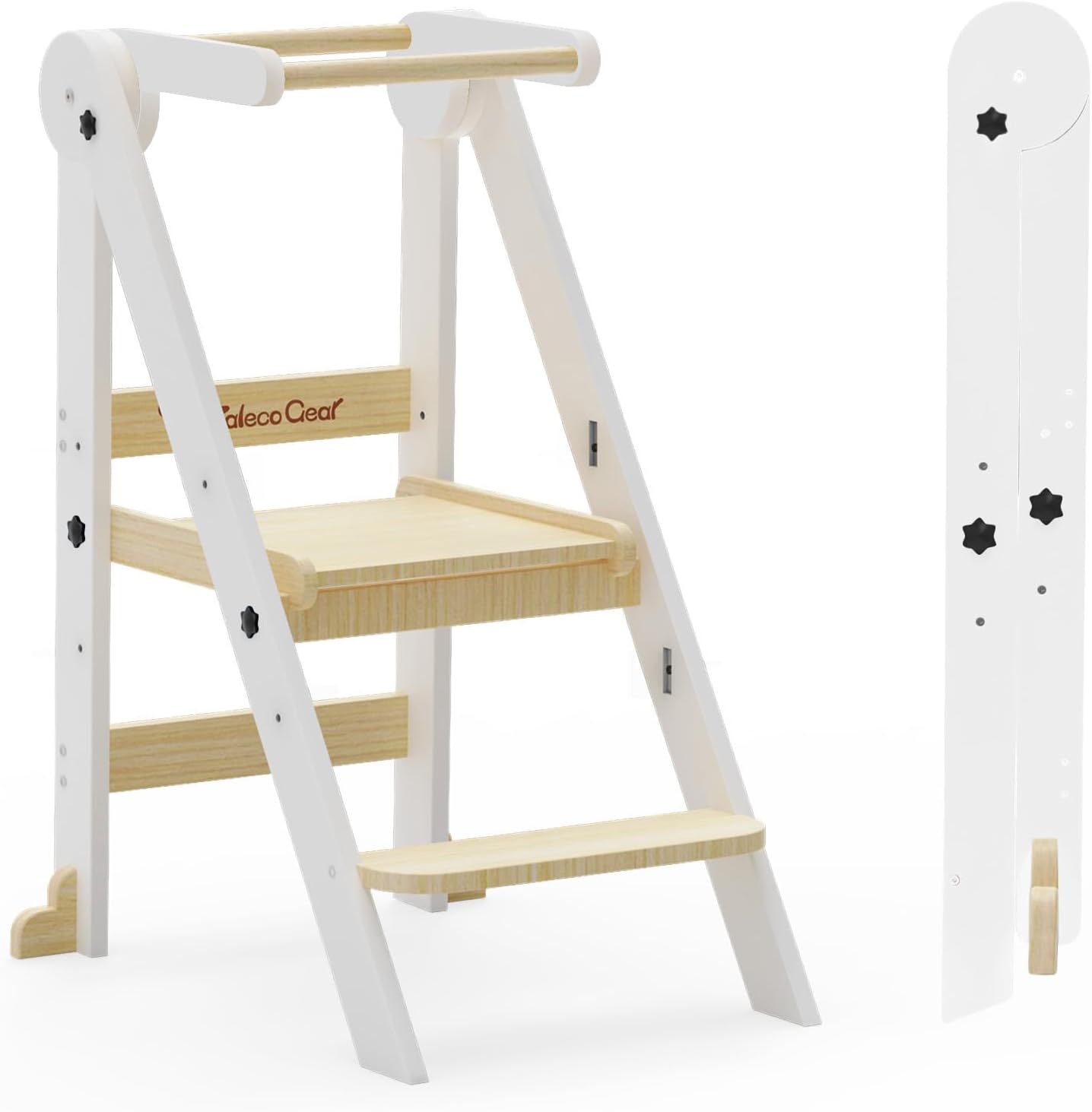Taleco Gear Foldable Toddler Kitchen Stool for Safe Learning