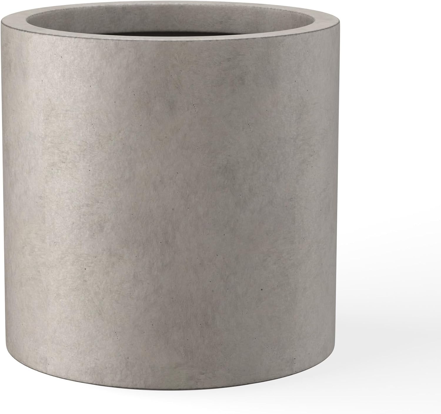 Kante 12.6 Dia Round Concrete Planter for Indoor Outdoor Use
