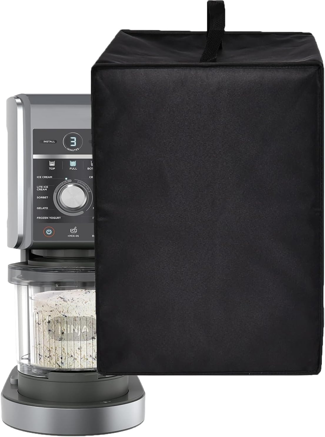 Heavy Duty Ice Cream Maker Cover for Ninja CREAMi Deluxe NC Series
