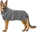 Tuff Pupper Fast Drying Dog Bath Robe - Super Absorbent Comfort
