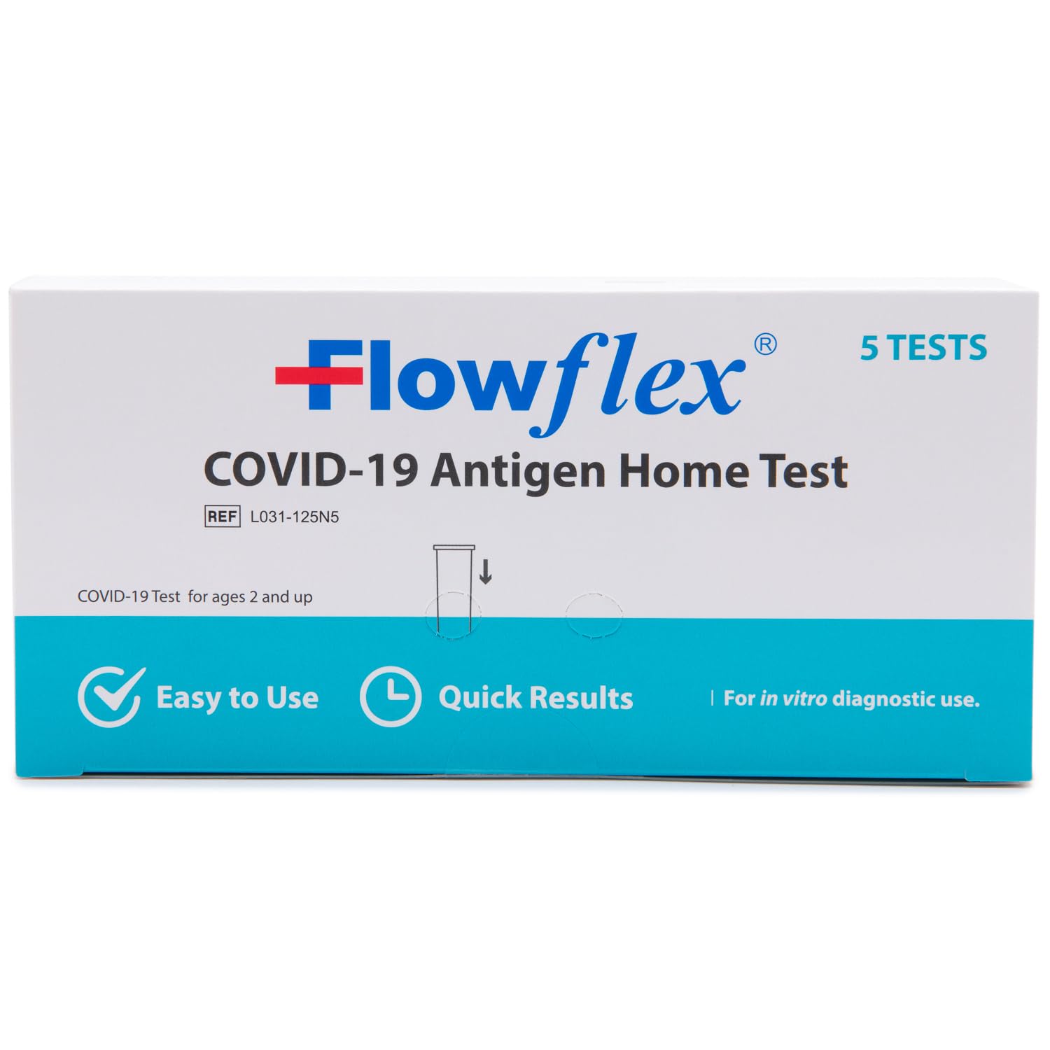Flowflex COVID Home Test Kit - Rapid Results in 15 Minutes