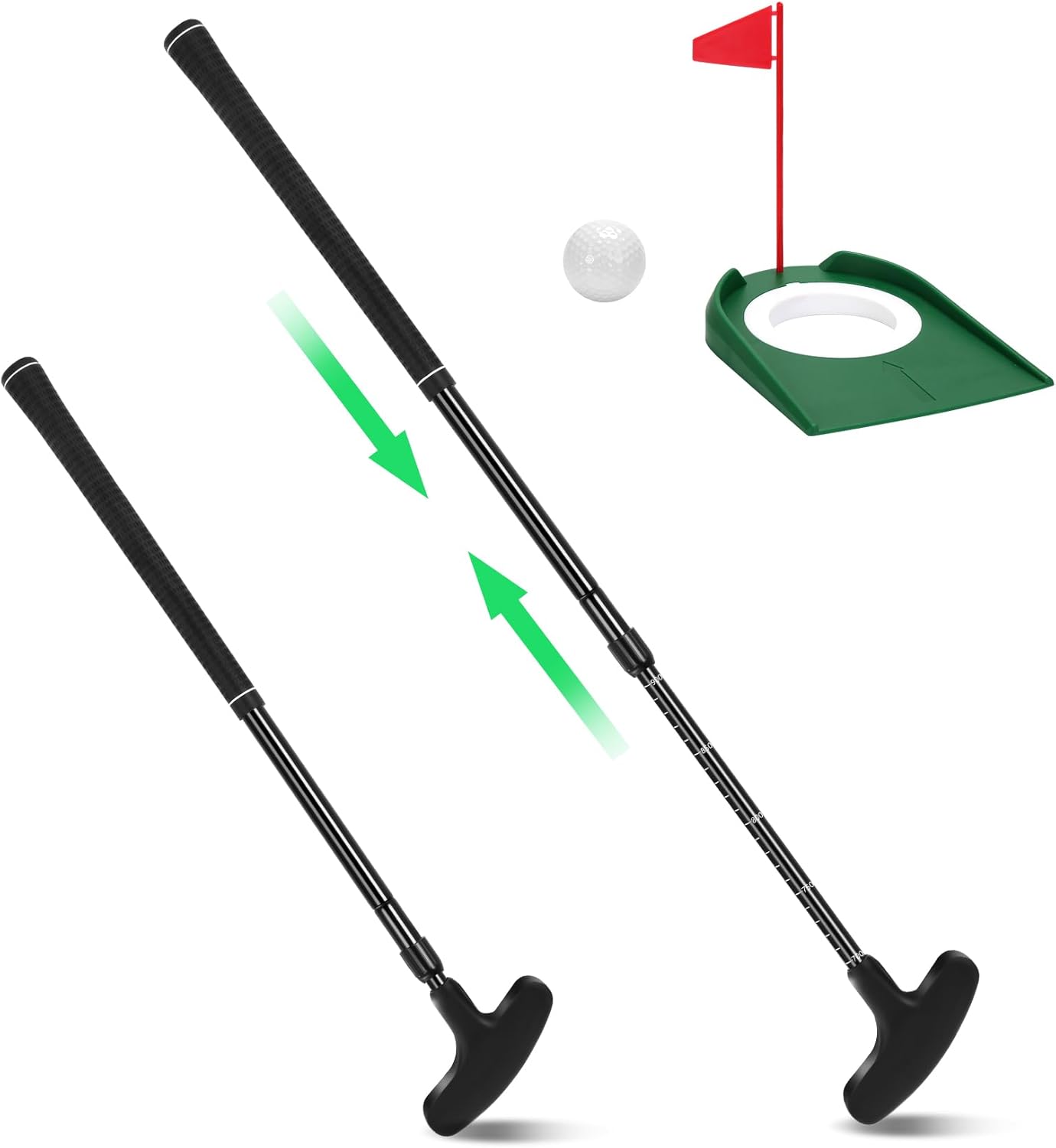 Jeemeele Two-Way Mini Golf Putter Set