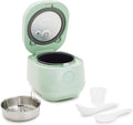 GreenPan Rice Cooker with Fuzzy Logic and Low-Carb Cooking Mode